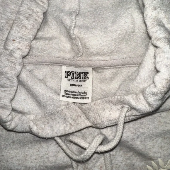 PINK Victoria's Secret Gray Hoodie and Sweatpants Set - Picture 8 of 9